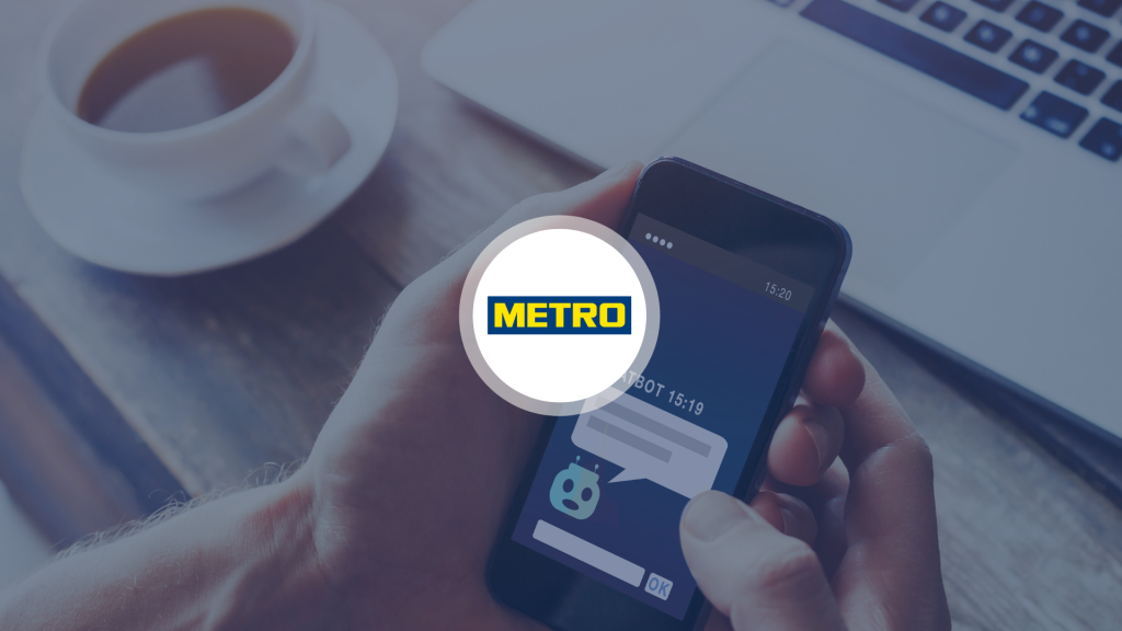 Logo metro et chatbot